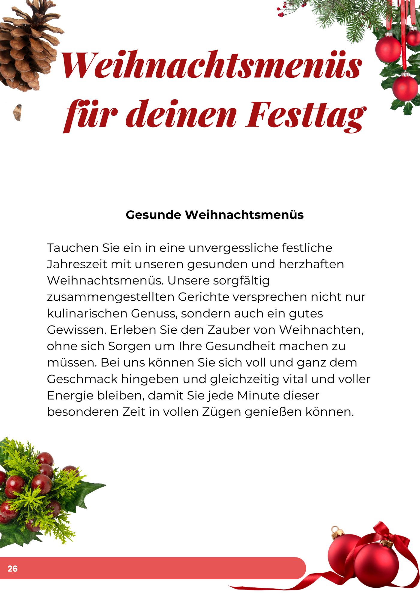 Gesund durch die Weihnachtszeit