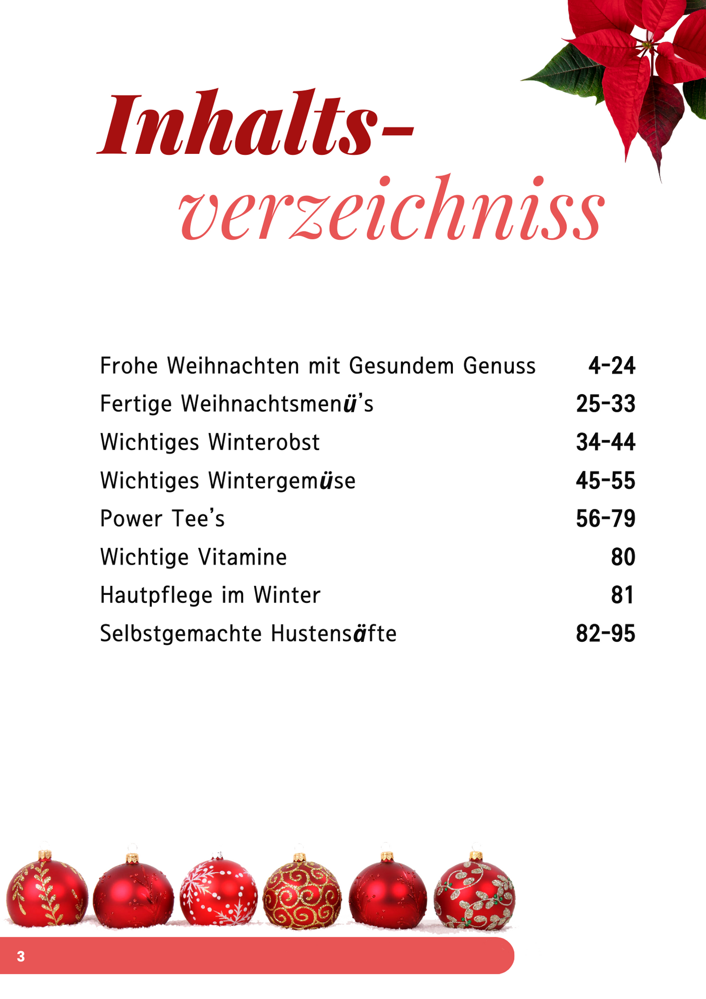 Gesund durch die Weihnachtszeit